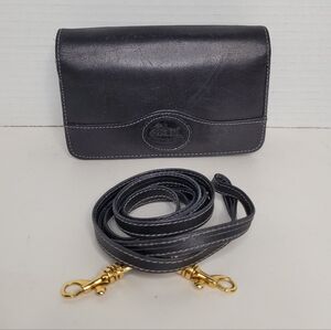 Genuine Leather Wallet Crossbody with Detachable Strap Rochelier